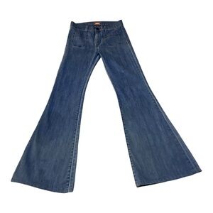 Hudson Flare Jeans | 70s Bell Bottom Wide Leg Stretch Denim | Size 26